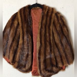 Vintage mink shawl, Great condition